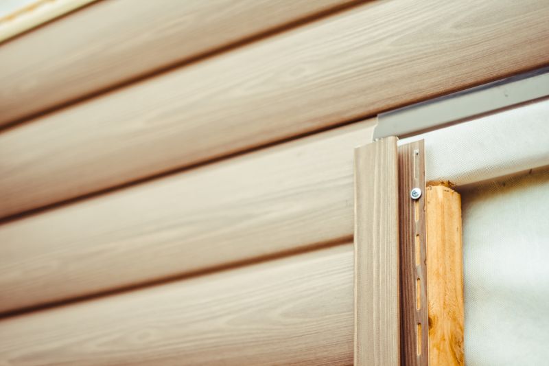 Close-up of Vinyl Siding